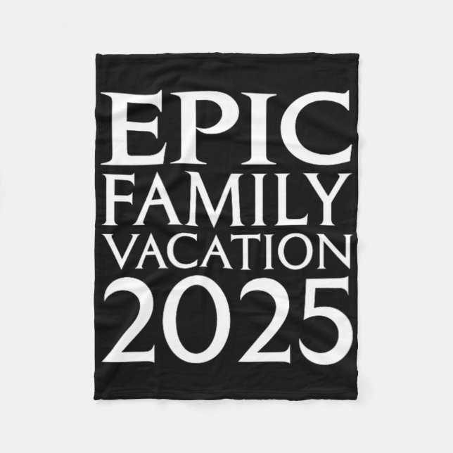 Manta Polar Universal Epic Universe Vacation 2025 Front (Anverso)