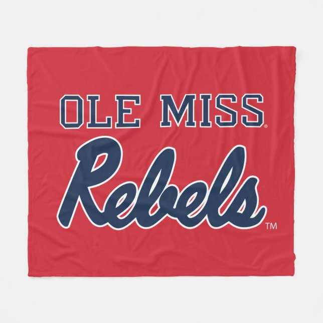 Manta Polar Universidad de Misisipi | Ole Miss Rebels (Frente (Horizontal))
