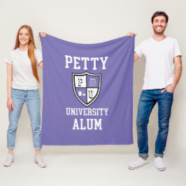 Manta Polar Universidad de Petty Alam Alma Mater Lavender