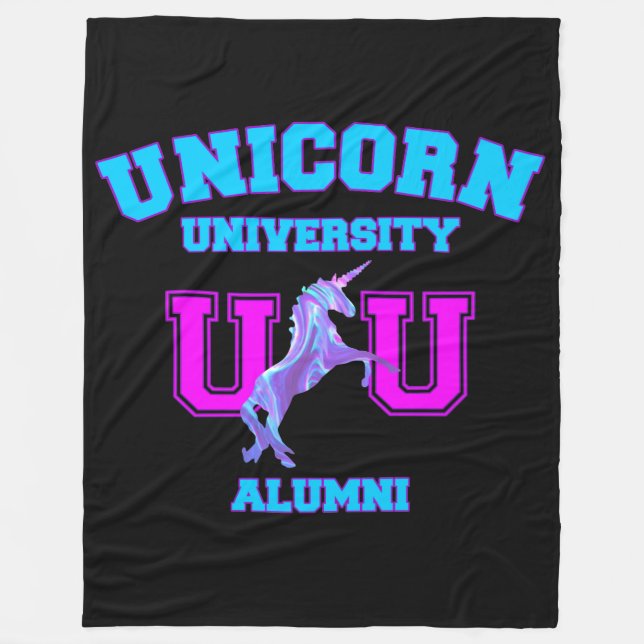 Manta Polar Universidad de Unicorn (Anverso)