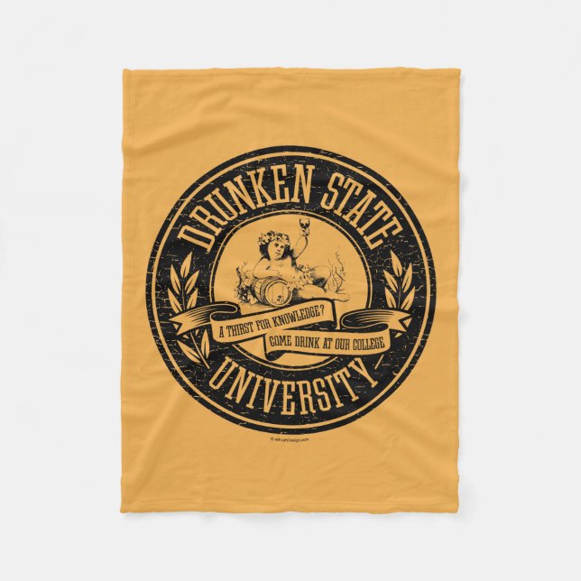 Manta Polar Universidad Estatal de Borracho (Anverso)