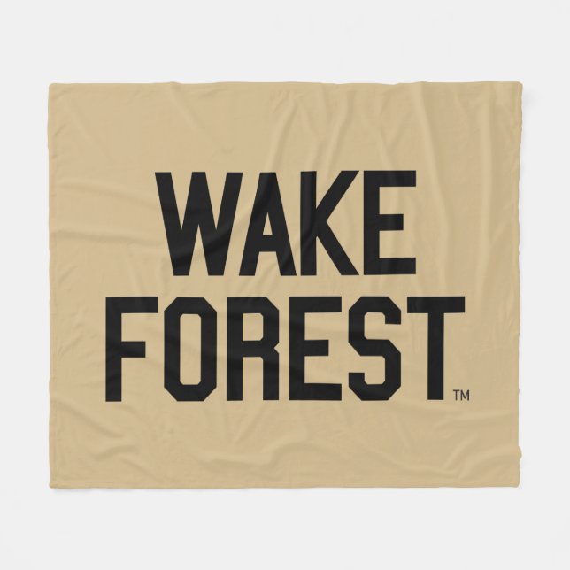 Manta Polar Universidad Wake Forest | Bosque Wake (Frente (Horizontal))