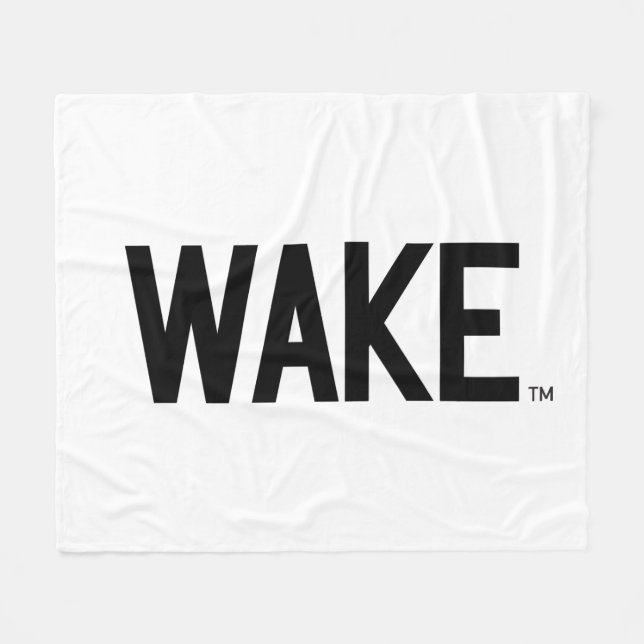 Manta Polar Universidad Wake Forest | Wake Wordmark (Frente (Horizontal))