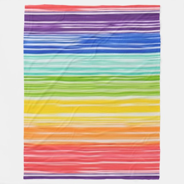 Manta Polar Untids rainbow strips (Anverso)