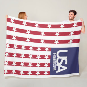 MANTA POLAR USA/EEUU FREE STARS FLAG BY MASANSER PIXELAT