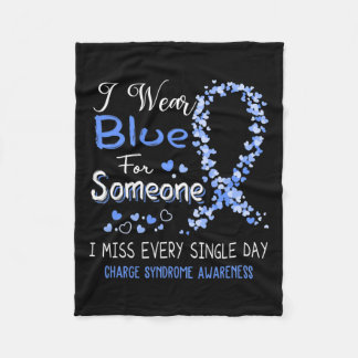 Manta Polar Usar Azul Para Alguien Cargar Conciencia Sobre El