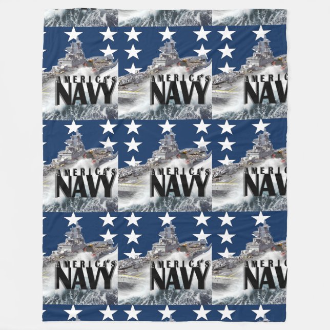 MANTA POLAR USNAVYFANMERCH, (Anverso)