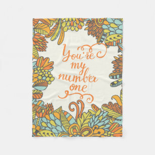 Manta Polar Usted es mi número uno