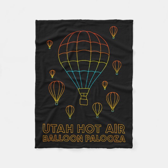 Manta Polar Utah Hot Air Balloon Palooza Apparel  (Anverso)