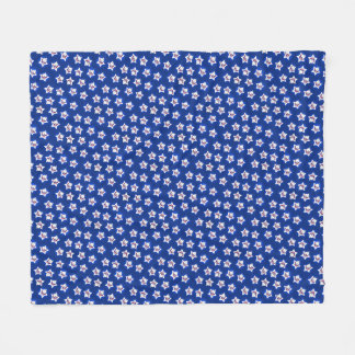 Manta Polar UU. Westie Stars KiniArt Fleece Blanket