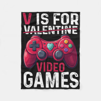 Manta Polar V Is For Video Games Valentine Gamer Valentines Da