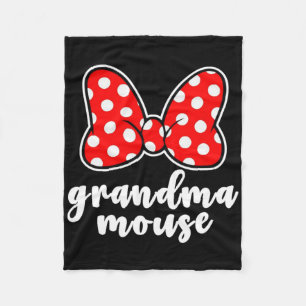 Manta Polar Vacaciones de la familia Grandma Mouse - Graciosa 