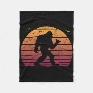 Manta Polar Vacaciones de playa de surf Bigfoot vintage retro