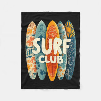 Manta Polar Vacaciones de verano frescas de surf vintage hombr
