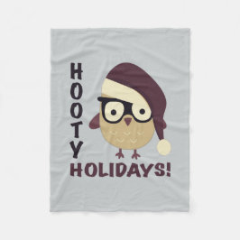 Manta Polar ¡Vacaciones Hipster Hooty!