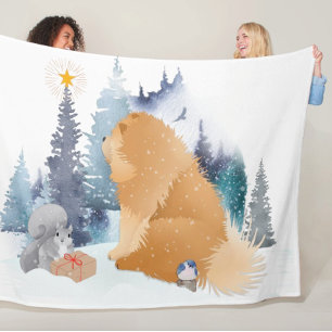 Manta Polar Vacaciones para perros PEACE Chow