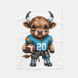 Manta Polar Vacas de la región montañosa y fútbol