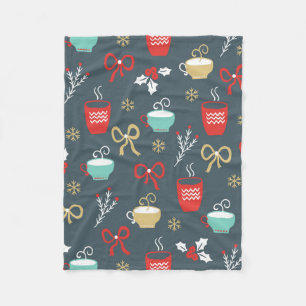 Manta Polar Vacas Y Cubos De Navidades Cuidados