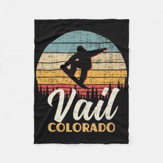 Manta Polar Vail Snowboard Colorado Vintage Mountain Retro