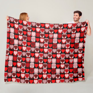 Manta Polar Valentine Patchwork