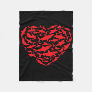 Manta Polar Valentine Sharks Heart Sea Animal Lover Ocean Wild