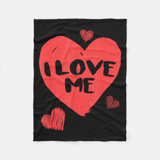 Manta Polar Valentine's I Love Me I Love Myself Shirt  (Anverso)