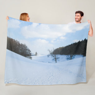 Manta Polar Valle de la Nieve en inglés - Personalizado