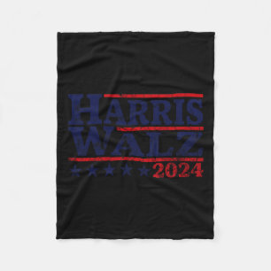 Manta Polar Vals 2024 Elecciones Kamala Harris Tim Waltz 2024