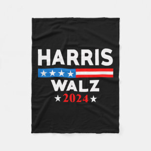 Manta Polar Vals 2024 Elecciones Kamala Harris Tim Waltz 2024