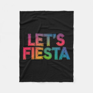 Manta Polar Vamos a fiesta cinco de mayo fiesta mexicana 