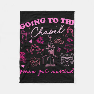 Manta Polar Vamos a la capilla nos vamos a casar ambiente de b