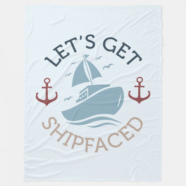 Manta Polar Vamos a ser Shipface (Anverso)