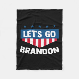 Manta Polar Vamos Brandon Tee Gracioso Trendy Sarcastic Let#39