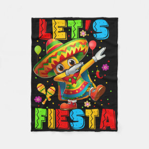 Manta Polar Vamos Fiesta Nacho Bailando Cinco De Mayo Mexicano