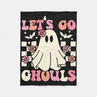 Manta Polar Vamos Ghouls Halloween Ghost Costume Retro Groo