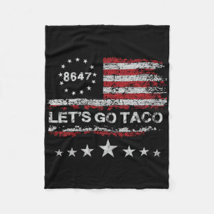 Manta Polar Vamos Taco 8647 Bandera 86 47 Hombres Mujeres 2
