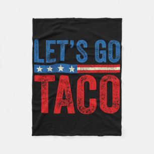 Manta Polar Vamos Taco Divertido Trump Siempre se Rinde 3 
