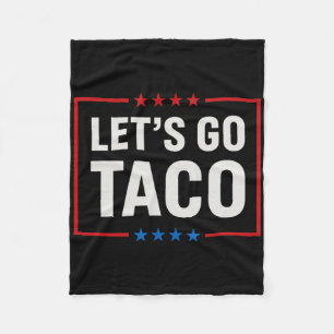 Manta Polar Vamos Taco Siempre Se Acobarda Divertido 
