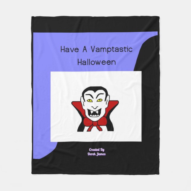 Manta Polar Vamptastic Halloween Media Fleece Blanket (Anverso)