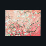 Manta Polar Van Gogh Almond Blossoms Peach<br><div class="desc">Flores de almendras de Vincent Van Gogh alteración del color copyright 2Sweet4wordsDiseños/ PureVintage Love Consiga la belleza de la querida Florencia de Almendros de Van Gogh en los colores que concuerdan con su casa.</div>