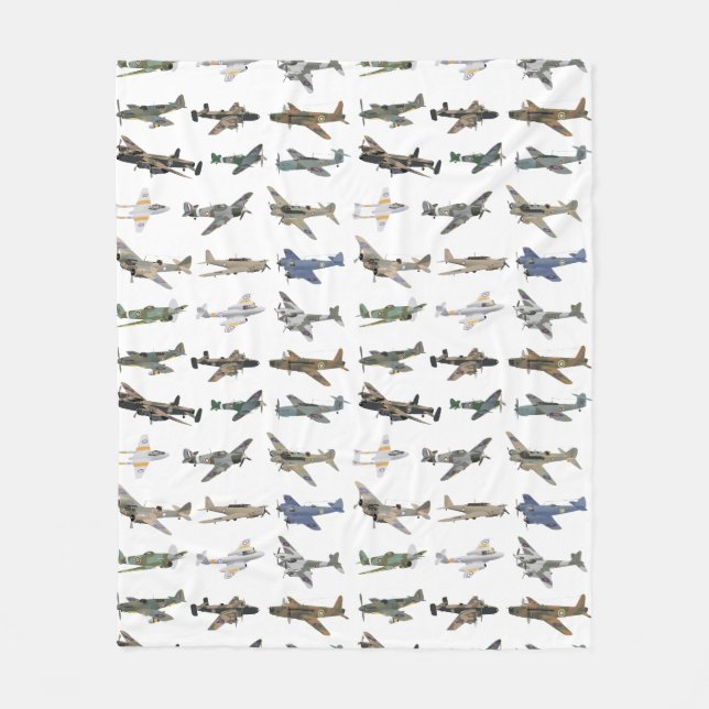 Manta Polar Varios aviones británicos de la Segunda Guerra Mun (Anverso)