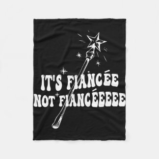 Manta Polar Varita de Maga para Fiesta de Desposada de Comprom