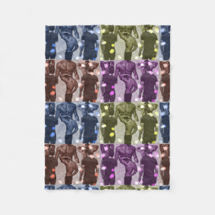 Manta Polar Varón (arte pop)