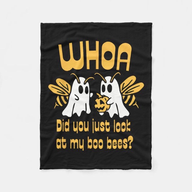 Manta Polar Vaya, Acabas De Mirar A Mis Abejas Graciosas. (Anverso)