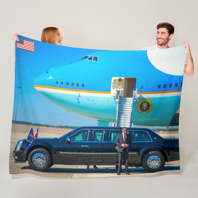 Manta Polar VC-25A (747-200B) y "LA BESTIA" (In situ)