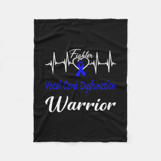Manta Polar Vcd Awareness Warrior Heartbeat Fiesta Cinta Azul