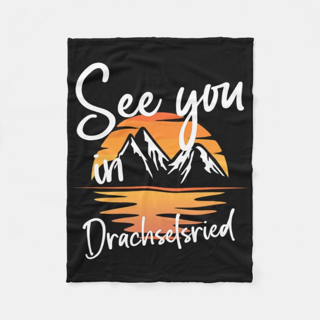 Manta Polar Véalo En Drachselsried Alemania Vacation Ski (Anverso)