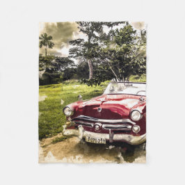 Manta Polar Vehículo viejo viejo viejo de Hot Rod