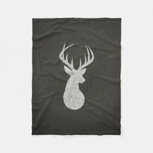 Manta Polar Vendedor Con Antlers Chaling Drawing