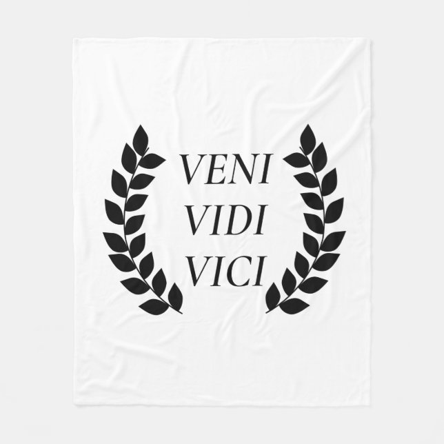 Manta Polar Veni Vidi Vici (Anverso)